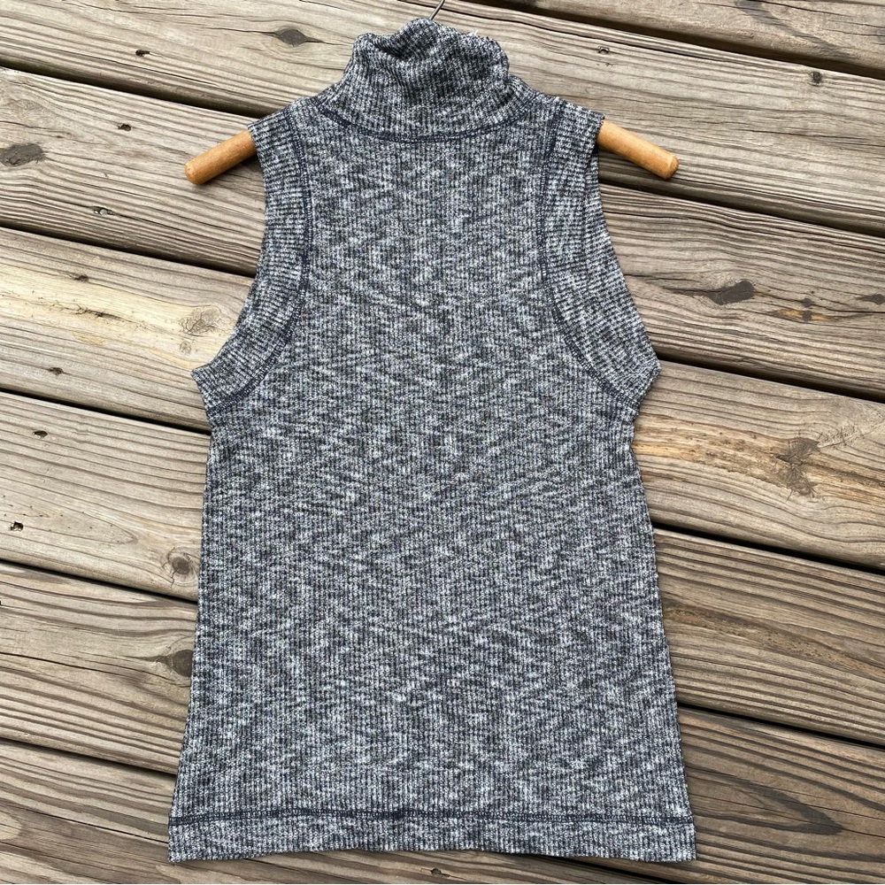 Anthropologie Postmark Ribbed Turtleneck Tank - Picture 3 of 10